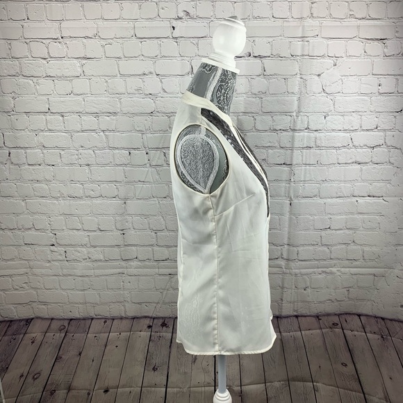 The Limited Sequins blouse with hidden buttons SZS - Picture 4 of 6